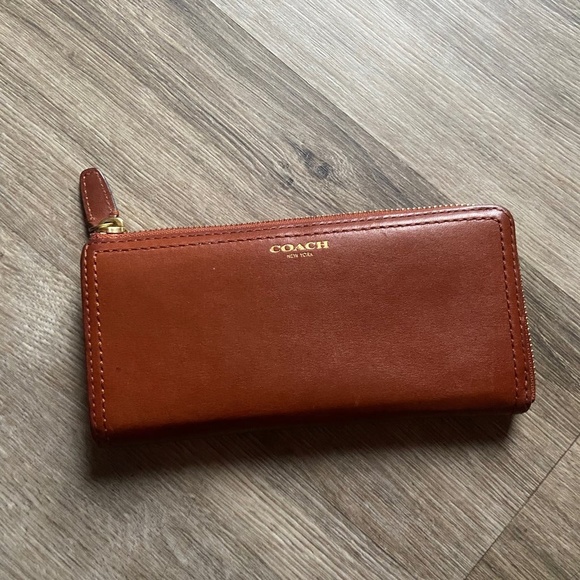 Coach Handbags - Coach Legacy Wallet Cognac